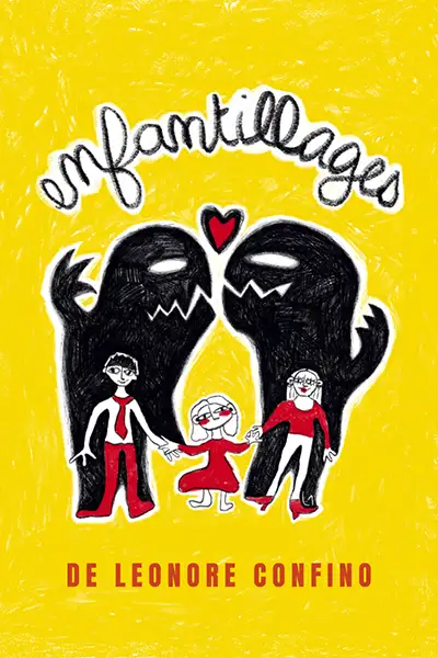 affiche pièce de théâtre "Enfantillages"