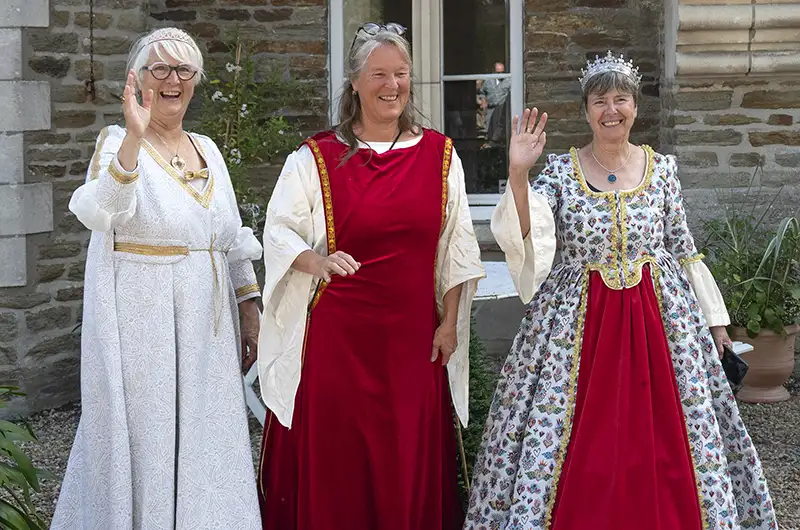 bénévoles des journées européennes du patrimoine à Pornic