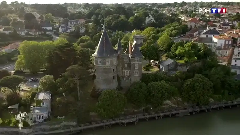 Reportage vidéo sur le château de Pornic diffusé au 20h de TF1